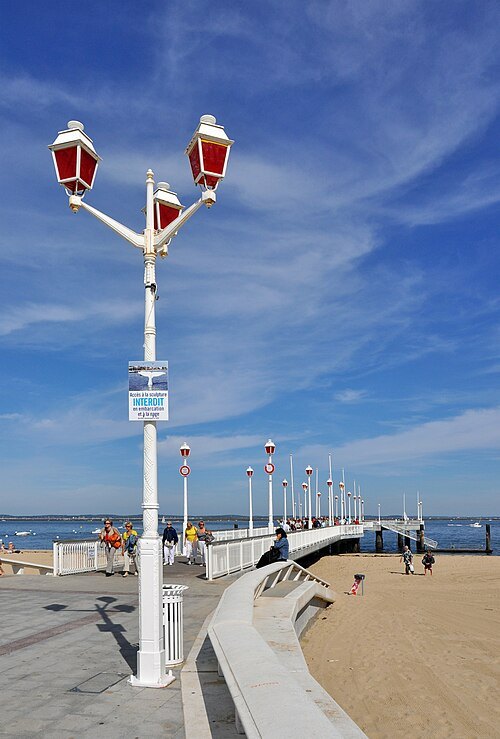 La jetée Thiers à Arcachon